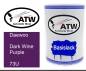 Preview: Daewoo, Dark Wine Purple, 73U: 500ml Lackdose, von ATW Autoteile West.